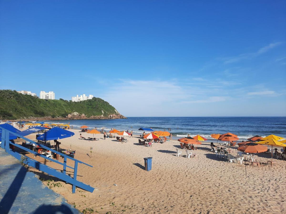 Apto Na Praia Do Tombo A 100M Guarujá Eksteriør bilde